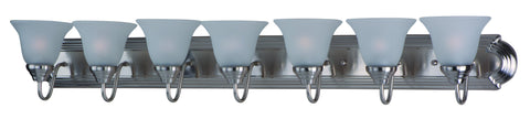 Essentials 7-Light Bath Vanity Satin Nickel - C157-8016FTSN